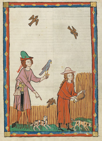 Plik:Codex Manesse 394r Kunz von Rosenheim.jpg