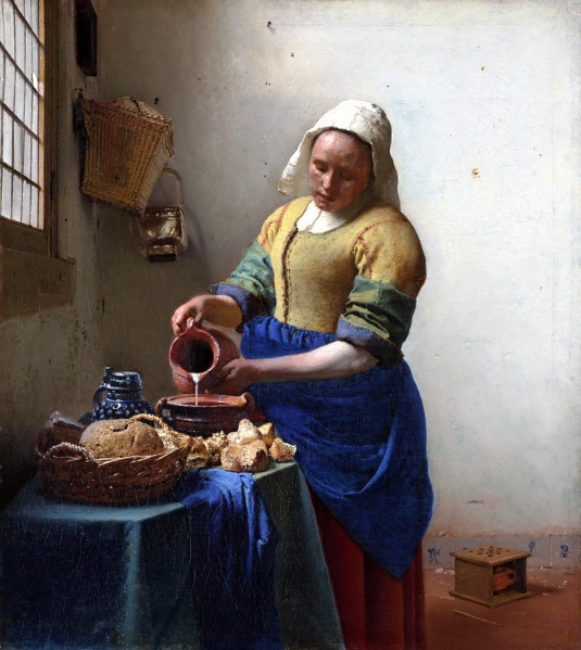 Plik:Jan Vermeer van Delft Milkmaid.jpeg