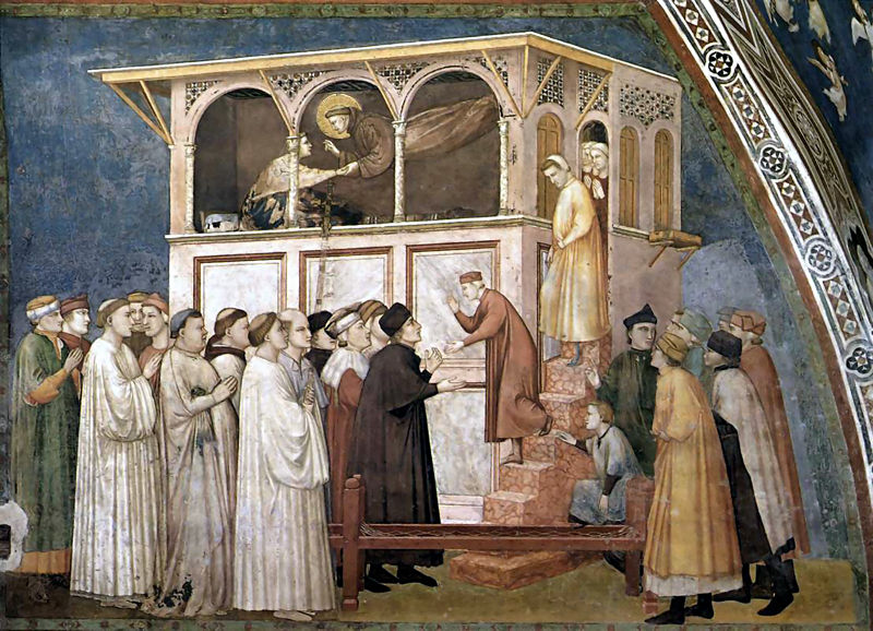 Plik:Giotto, Raising Boy in Sessa fresco 1310s.jpeg